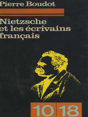 cover image of Nietzsche et les écrivains français